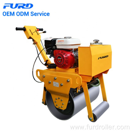 Hand Push Self-propelled Mini Single Drum Road Roller for Sale